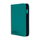 Vault X: 4-Pocket Exo-Tec® Zip Binder (Ocean Blue)