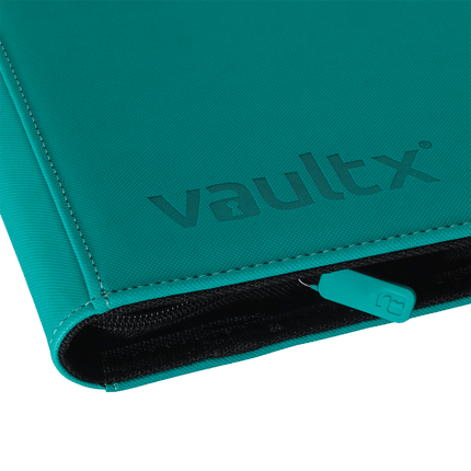Vault X: 9-Pocket Exo-Tec® Zip Binder (Ocean Blue)