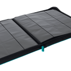 Vault X: 12-Pocket Exo-Tec® Zip Binder (Ocean Blue)