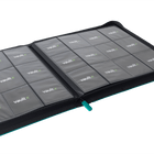 Vault X: 12-Pocket Exo-Tec® Zip Binder (Ocean Blue)