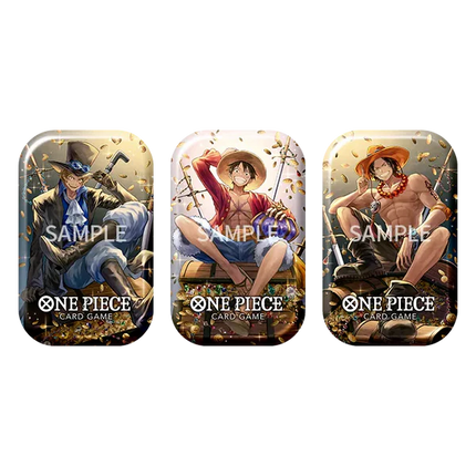 One Piece TCG: 3x Tin Pack Set - Vol. 2 (TS-02)