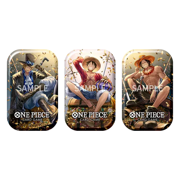 One Piece TCG: 3x Tin Pack Set - Vol. 2 (TS-02)