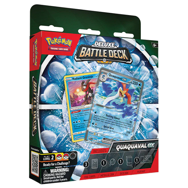 Pokemon TCG: Quaquaval Ex Deluxe Battle Deck