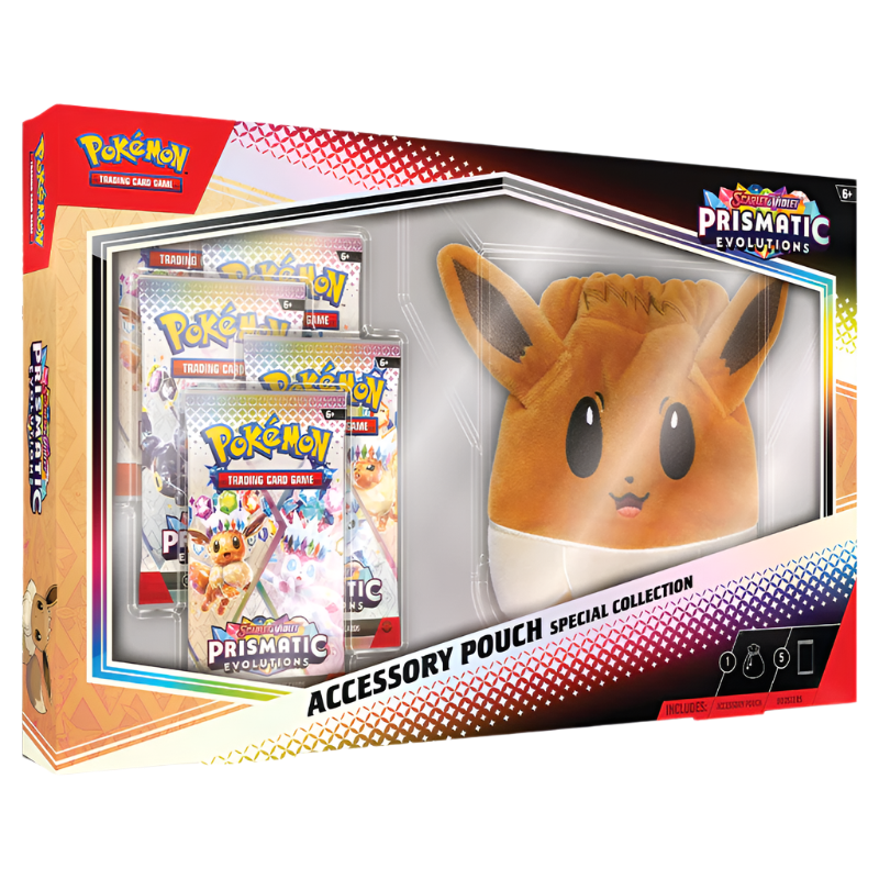 Pokemon TCG - Scarlet & Violet - Prismatic Evolutions - Accessory Pouch Special Collection