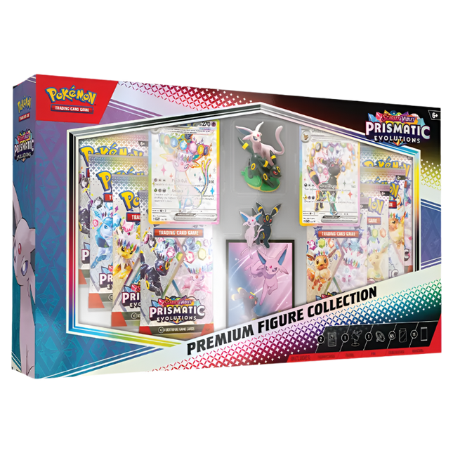 [PRE-ORDER] Pokemon TCG: Scarlet & Violet - Prismatic Evolutions - Premium Figure Collection