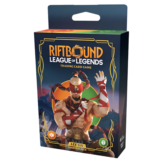 [PRE-ORDER] Riftbound: League of Legends TCG - Origins - Champion Deck - Lee Sin