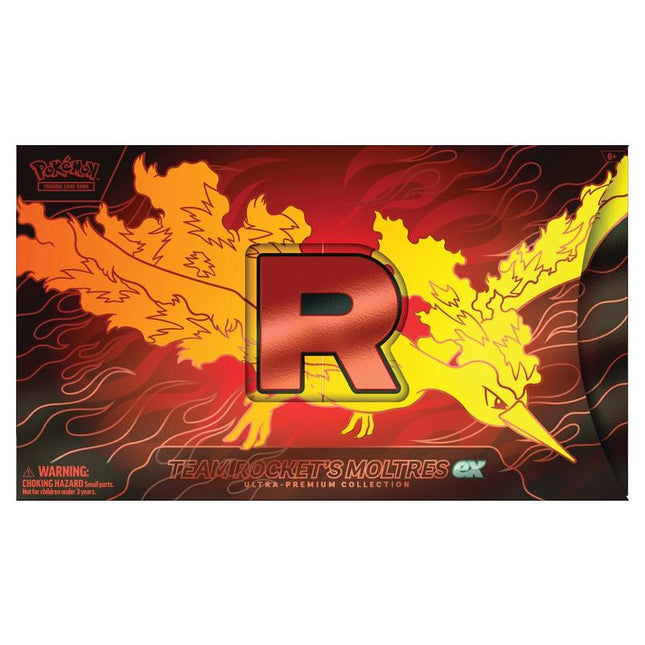 Pokemon TCG - Team Rocket's Moltres ex - Ultra Premium Collection