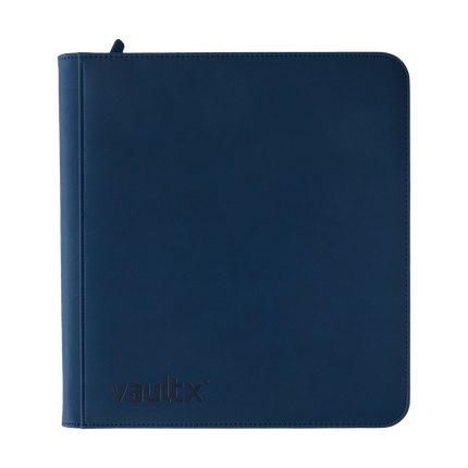Vault X: 12-Pocket Exo-Tec® Zip Binder (Royal Blue)