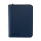 Vault X: 9-Pocket Exo-Tec® Zip Binder (Royal Blue)