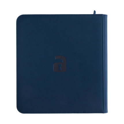 Vault X: 12-Pocket Exo-Tec® Zip Binder (Royal Blue)