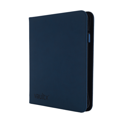 Vault X: 12-Pocket Exo-Tec® Zip Binder (Royal Blue)