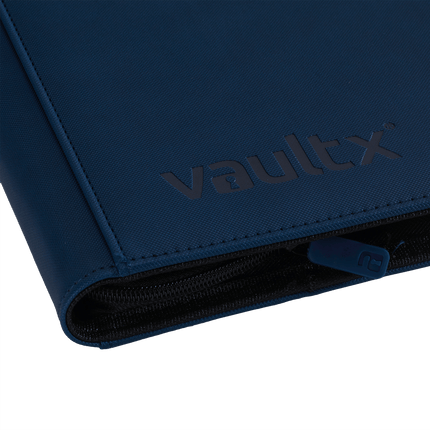 Vault X: 12-Pocket Exo-Tec® Zip Binder (Royal Blue)