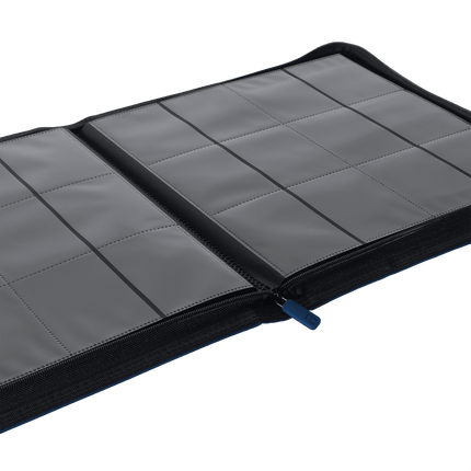 Vault X: 12-Pocket Exo-Tec® Zip Binder (Royal Blue)