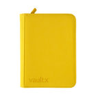 Vault X: 4-Pocket Exo-Tec® Zip Binder (Sunrise Yellow)