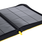 Vault X: 9-Pocket Exo-Tec® Zip Binder (Sunrise Yellow)