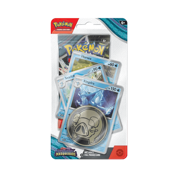 Pokemon TCG: Twilight Masquerade - Premium Checklane Blister (Kingdra)
