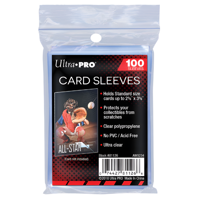 Ultra Pro: Standard Soft Card Sleeves (100 Sleeves)