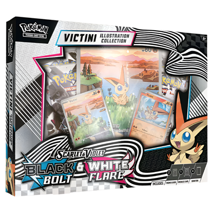 [PRE-ORDER] Pokemon TCG: Black Bolt & White Flare - Victini Illustration Collection