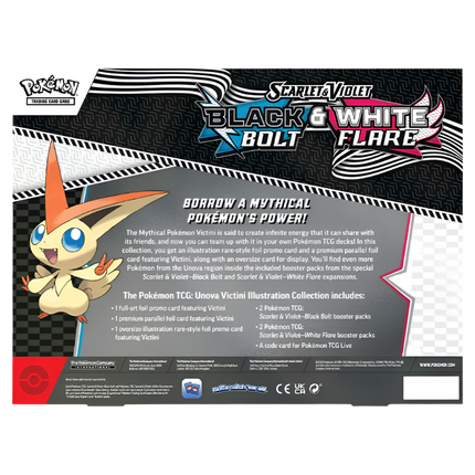[PRE-ORDER] Pokemon TCG: Black Bolt & White Flare - Victini Illustration Collection
