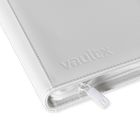 Vault X: 12-Pocket Exo-Tec® Zip Binder (White Edition)