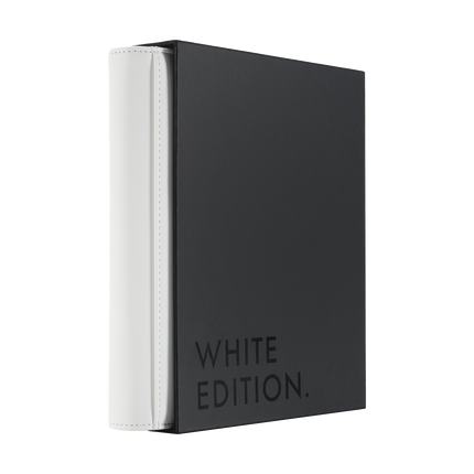 Vault X: 9-Pocket Exo-Tec® Zip Binder (White Edition)