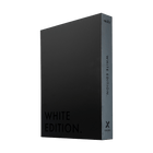 Vault X: 9-Pocket Exo-Tec® Zip Binder (White Edition)