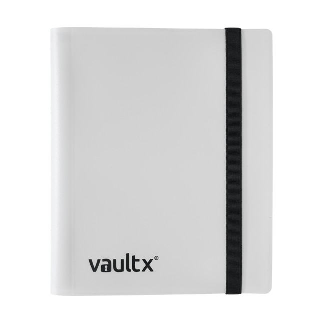 Vault X: 9-Pocket Strap Binder (White)