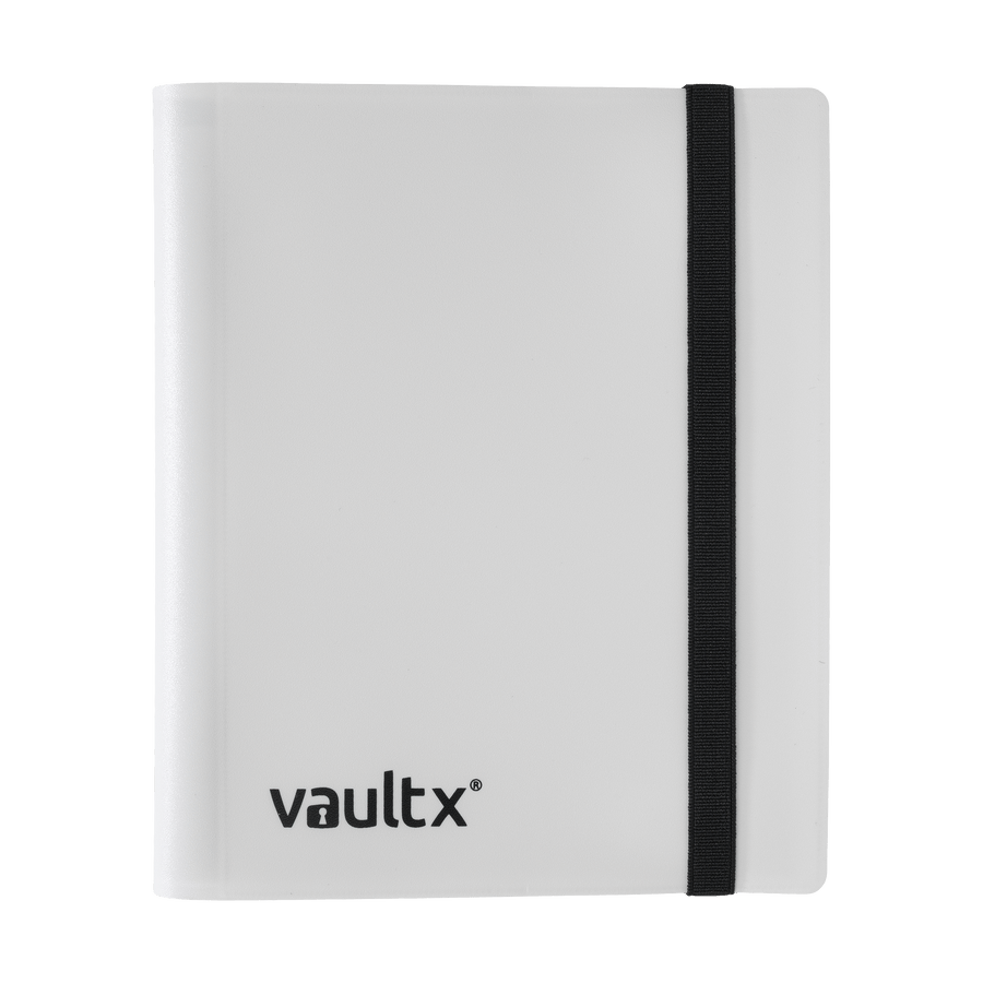 Vault X: 9-Pocket Strap Binder (White)